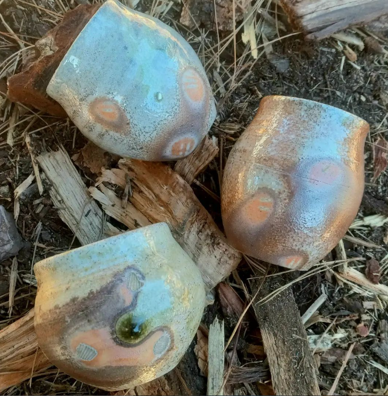 wood fired tea vessels