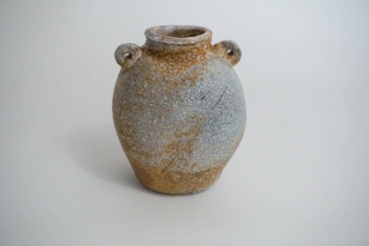 wood fired vase